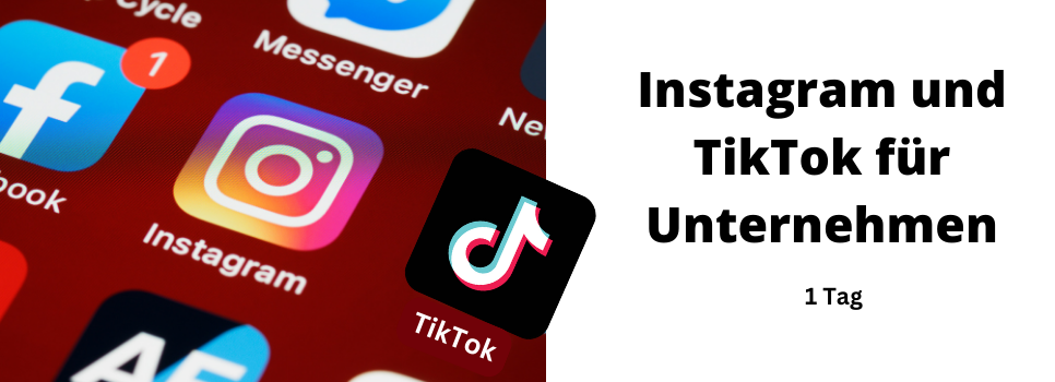 Instagram und TikTok für Unternehmen - in Präsenz