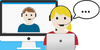 Online Training mit Live Trainer - Instructor-Led Online-Trainings im virtuellen Klassenraum - Logo für MS Office Online Training