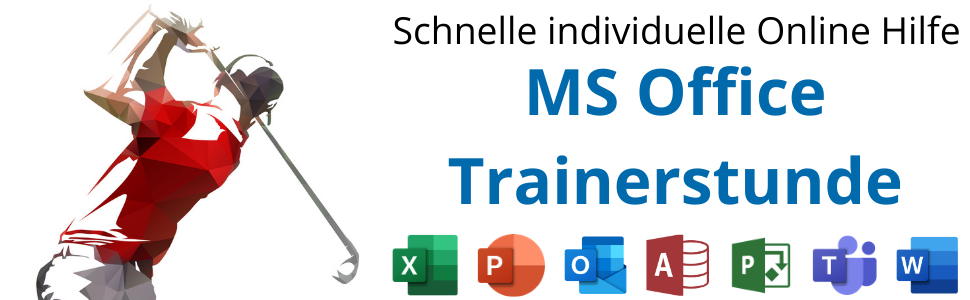 Trainerstunde für alle Microsoft Office Themen - sofort buchen und Termin vereinbaren